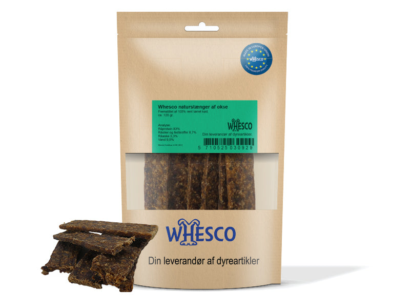 Whesco Naturstenger Okse 120gr