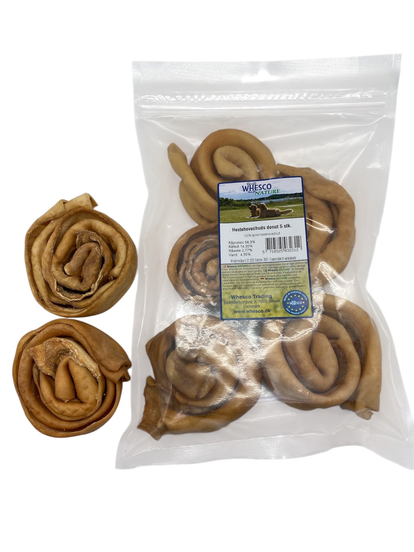 Whesco Hest Pannehud Donut 5pk