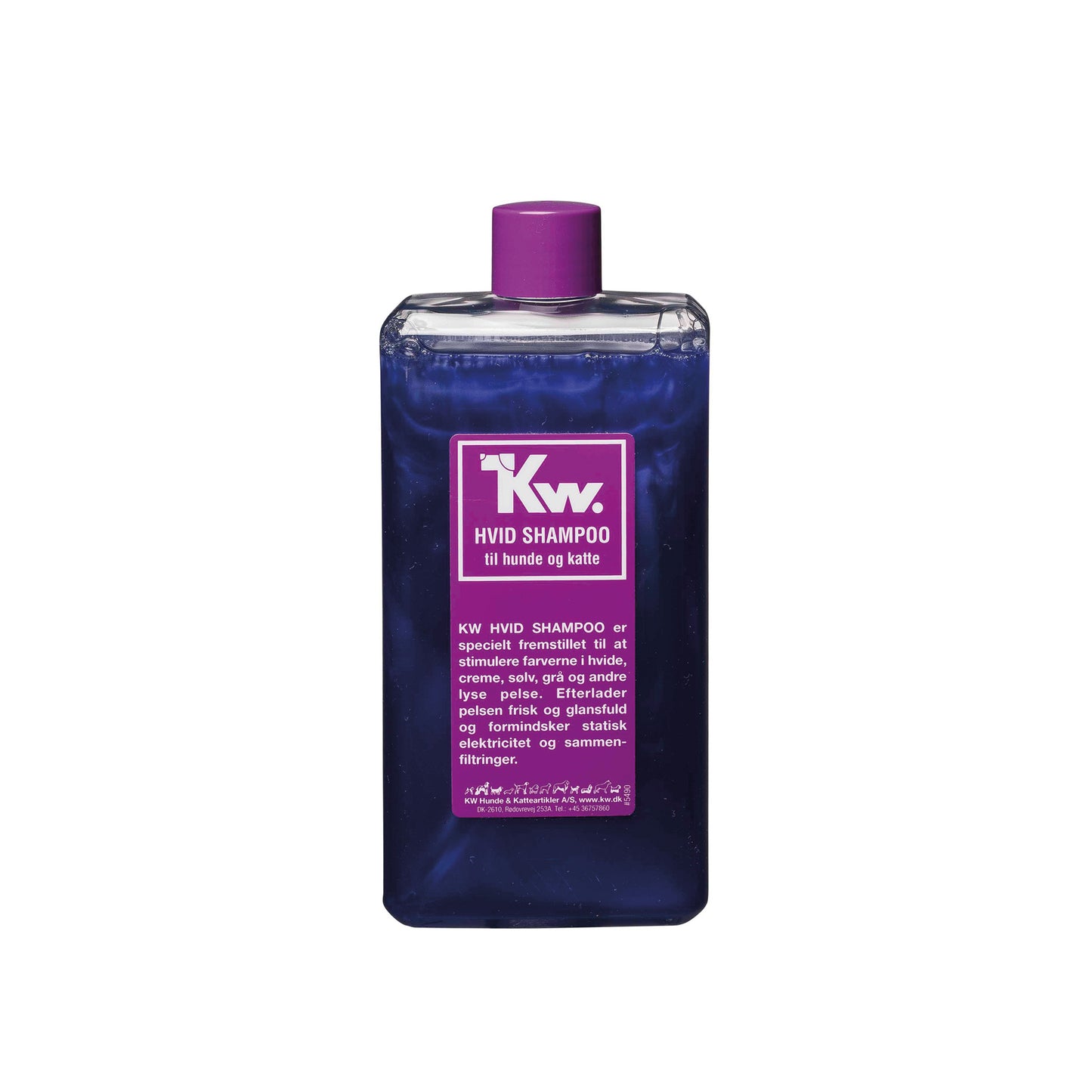 KW Hvit sjampo 500ml