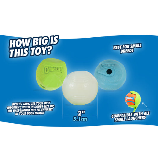 Chuckit! Fetch medley S 5cm 3pk