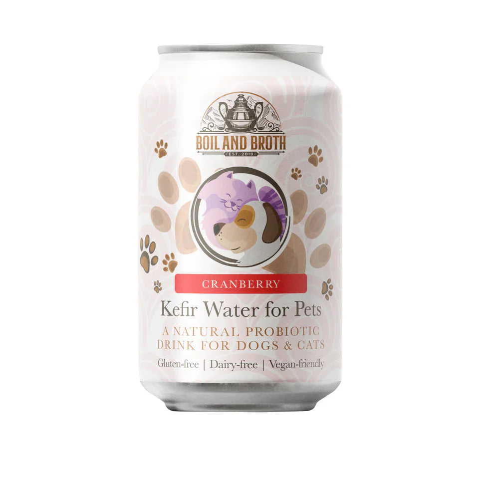 Boil & Broth – Kefir med tranebær 0,33 l