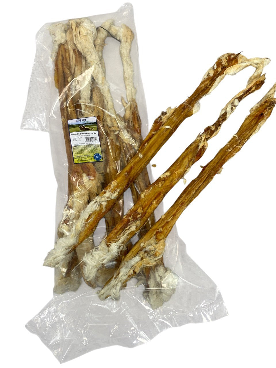Whesco Kaninskinn m/pels 50cm 1kg