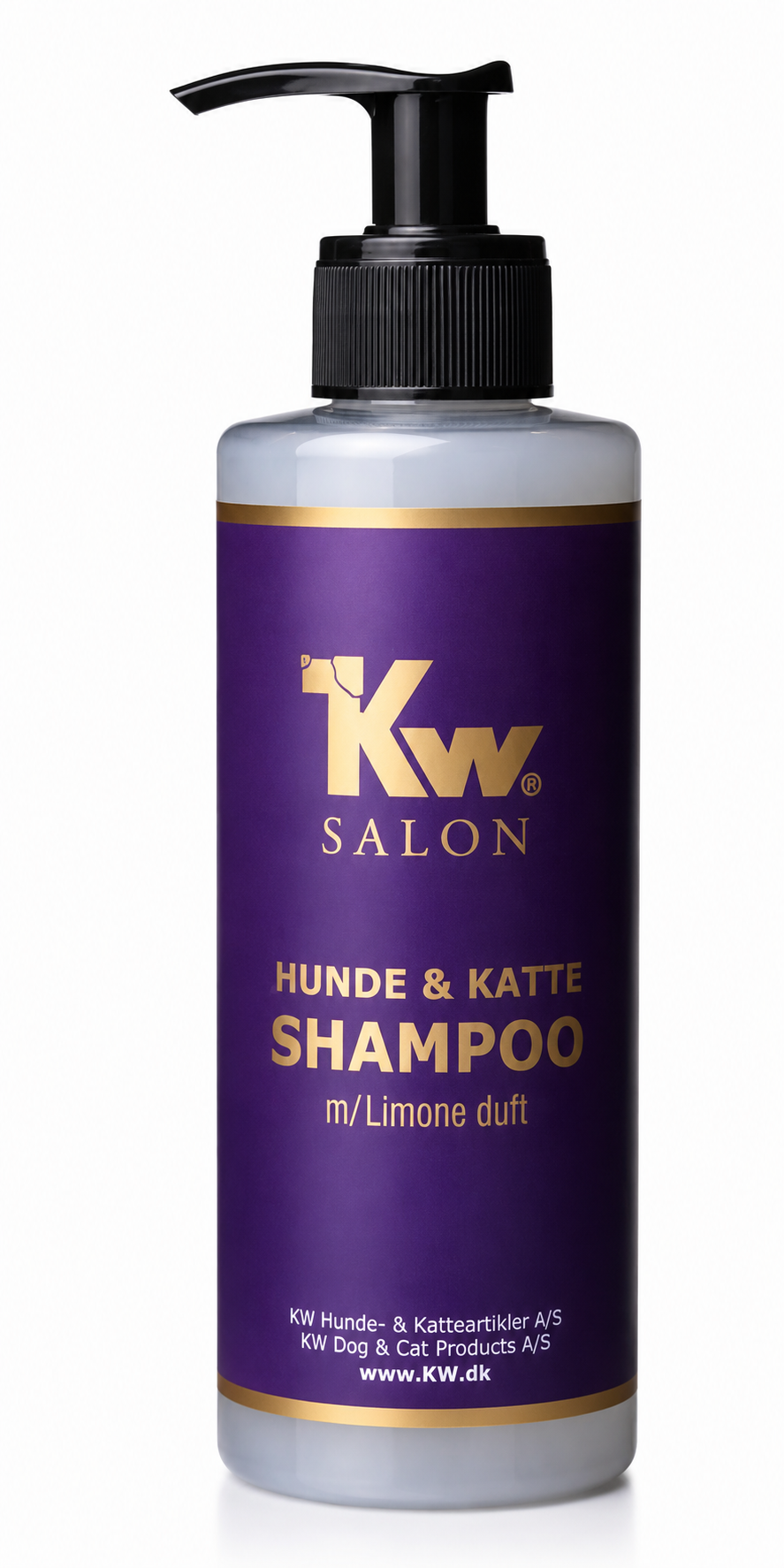 KW Sitron Sjampo 300ML m/pumpe
