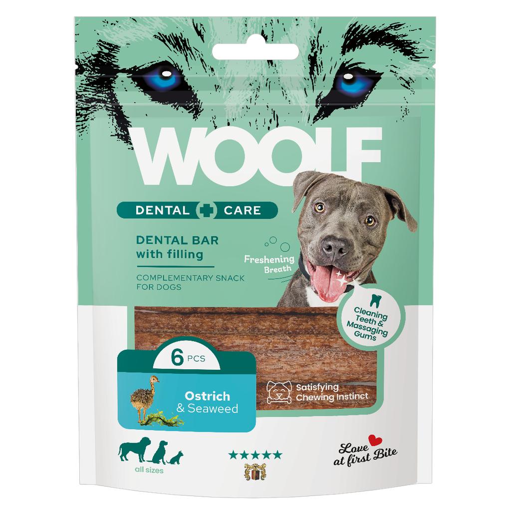Woolf Dental Care Struts & Sjøgress Bar 108 g