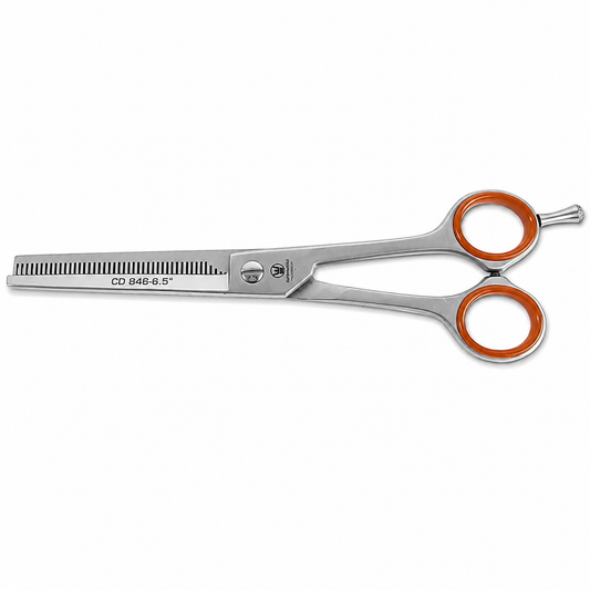 Weltmeister Effileringsaks 6.5"Enkelsidig. Rustfri.