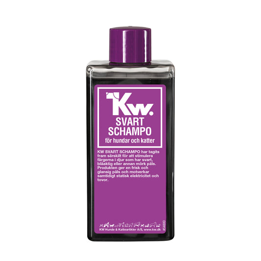 KW Sort sjampo 200ml