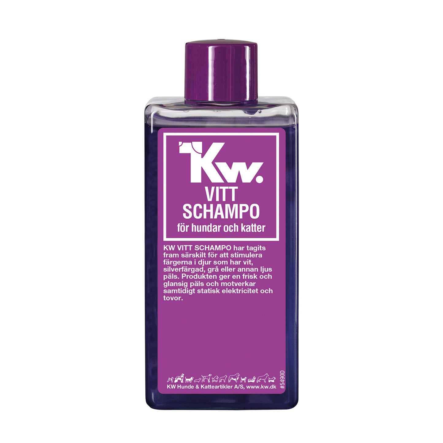 KW Hvit sjampo 200ml