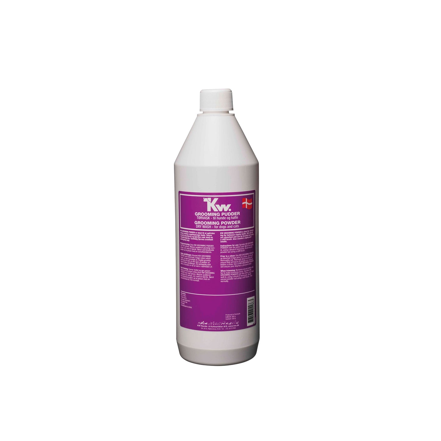 KW Groomingpulver(tørrsjampo) 350gram