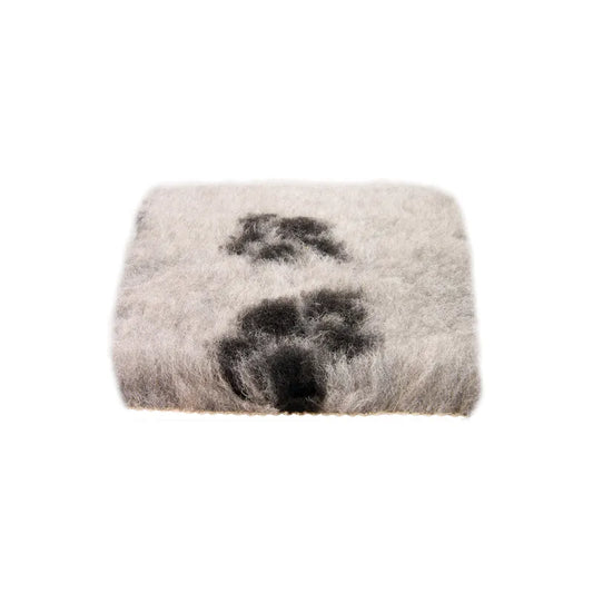 KW Vetbed med gummiunderlag grå 75 x 50 cm