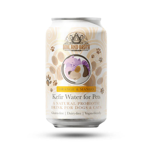 Boil & Broth – Kefir med appelsin & mango 0,33 l