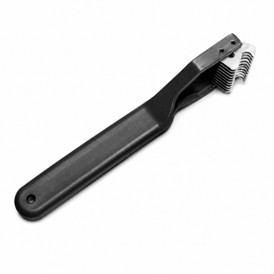 Coat King Blade nr.19 Ekstra fin m/plasthåndtak Sort