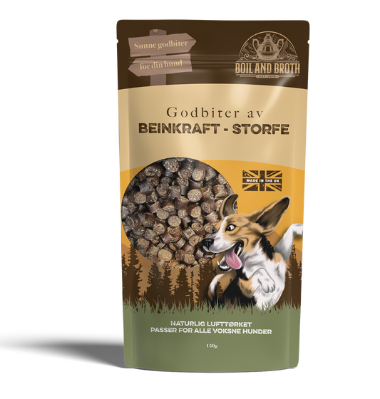 Boil & Broth Godbiter av Beinkraft – Storfe 150 g