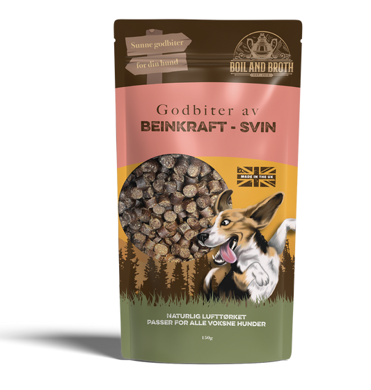 Boil & Broth Godbiter av Beinkraft – Svin 150 g
