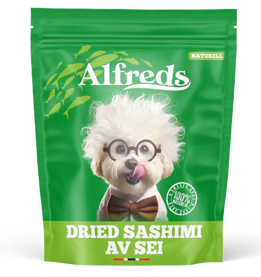 Alfreds Dried Sashimi av Sei 50g
